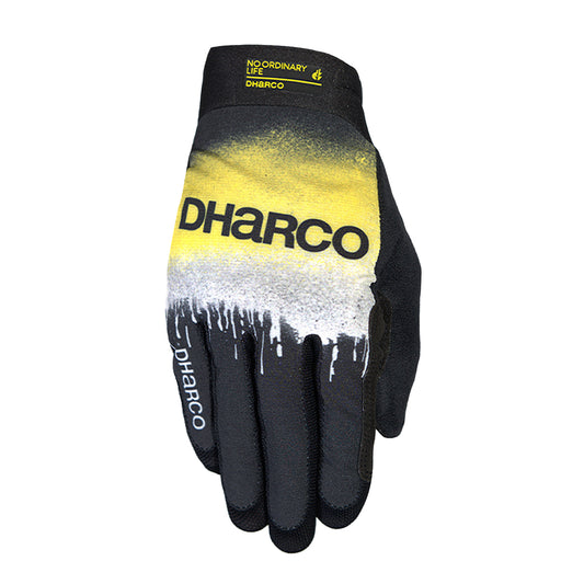 Luvas DHARCO RACE ACID RAIN Preto/Amarelo