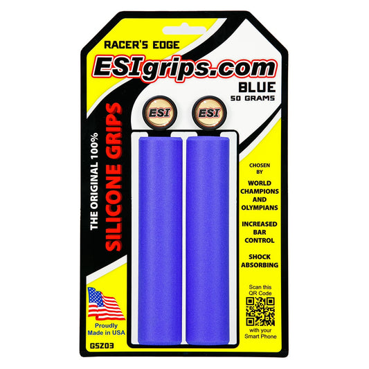 ESI RACER'S EDGE 130 mm Grips Azul