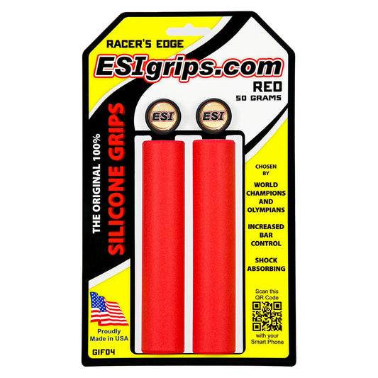 ESI RACER'S EDGE 130 mm Grips Vermelho