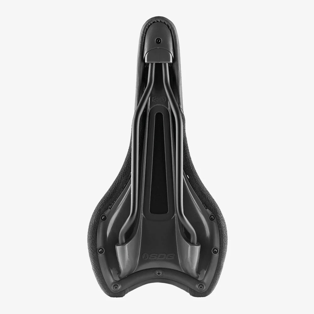 SDG RADAR MTN Rails Titanium-Aluminium Saddle Preto