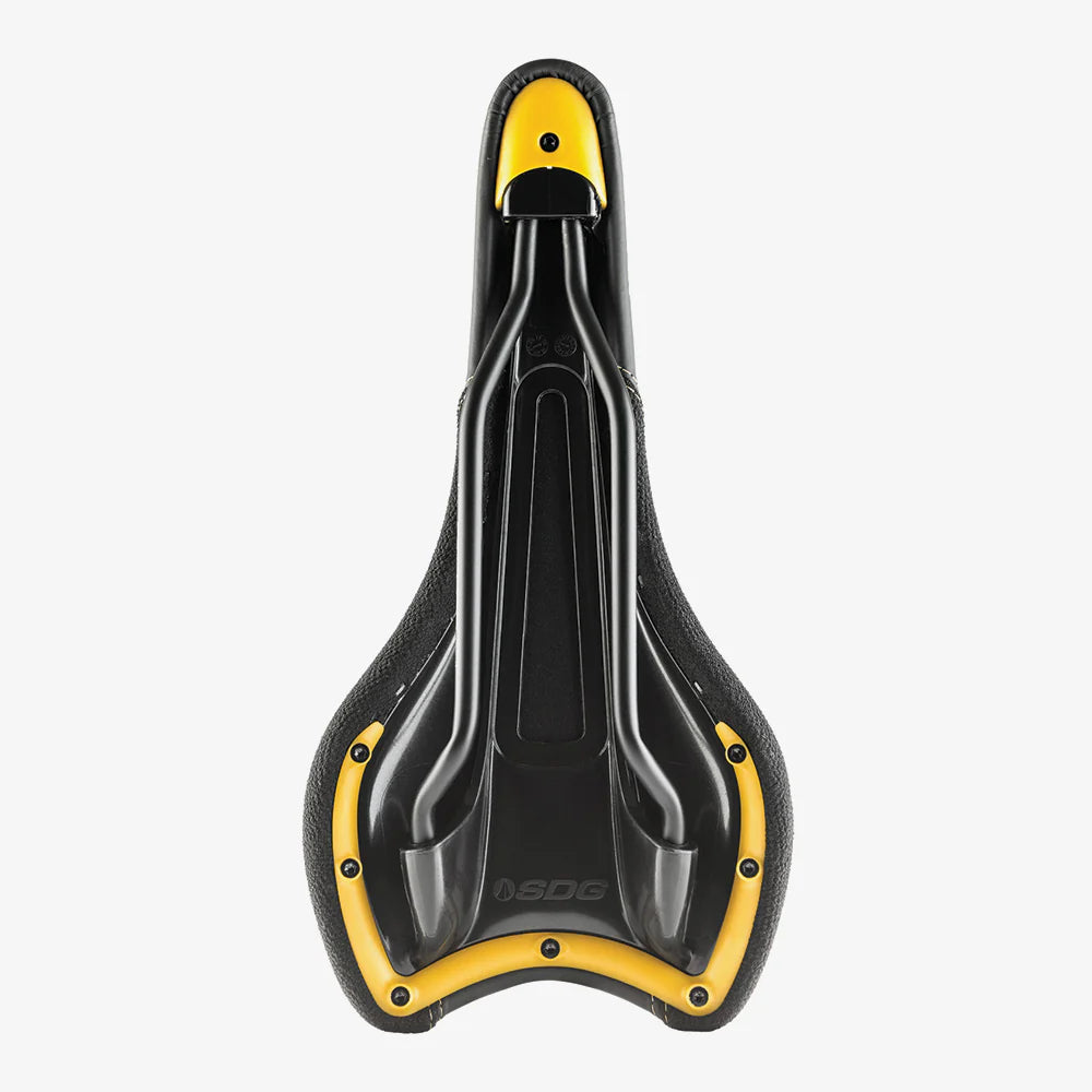 SDG RADAR MTN Rails Cro-Mo Saddle Preto/Dourado