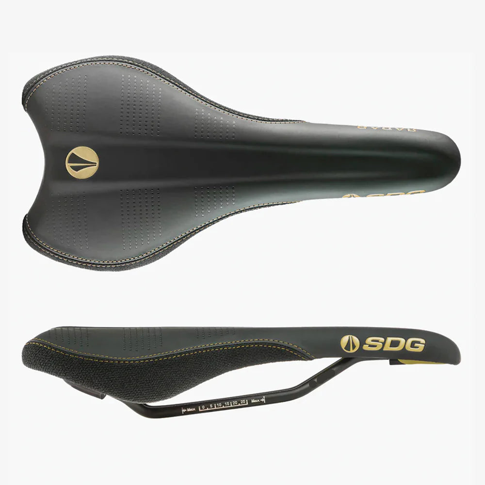 SDG RADAR MTN Rails Cr-Mo Saddle Preto/Creme