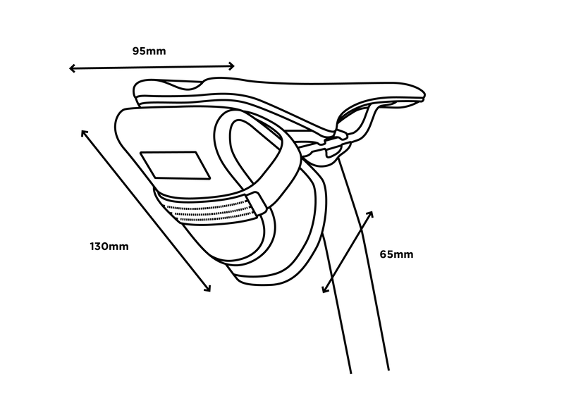 BOLSA DE FERRAMENTAS RESTRAP 0,6L Bolsa de selim verde-oliva