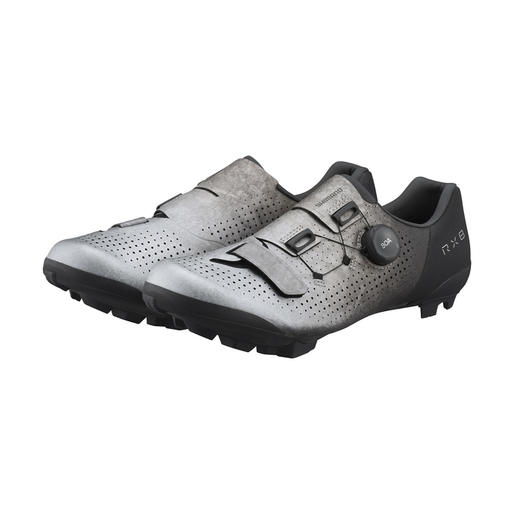SHIMANO RX8 Sapatos de gravilha cinzentos