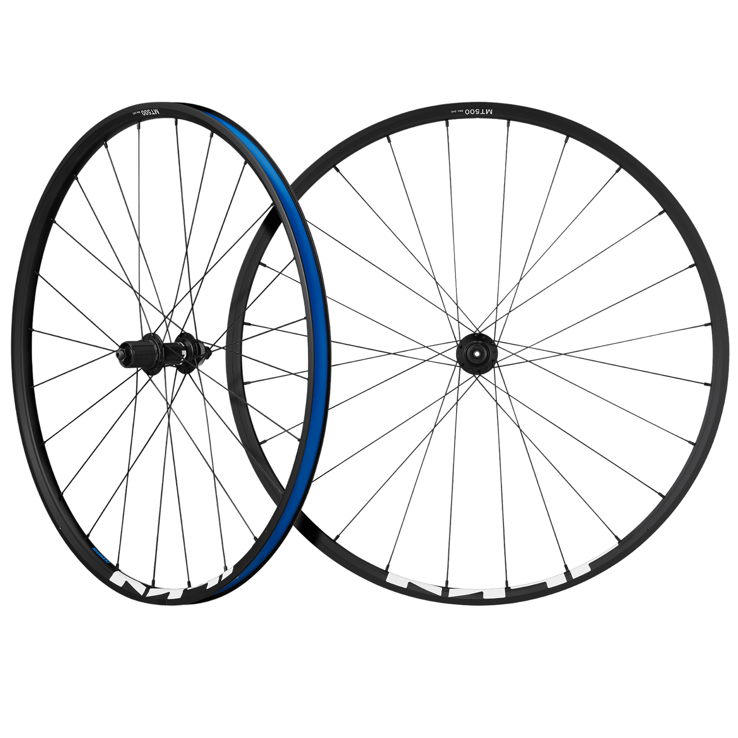 Par de rodas SHIMANO MT500 29'' com eixo QR 9x100/9x135mm