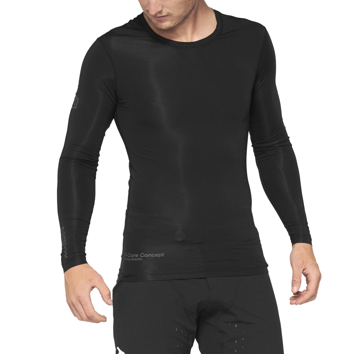 100% R-CORE CONCEPT Camisola de manga comprida Preto
