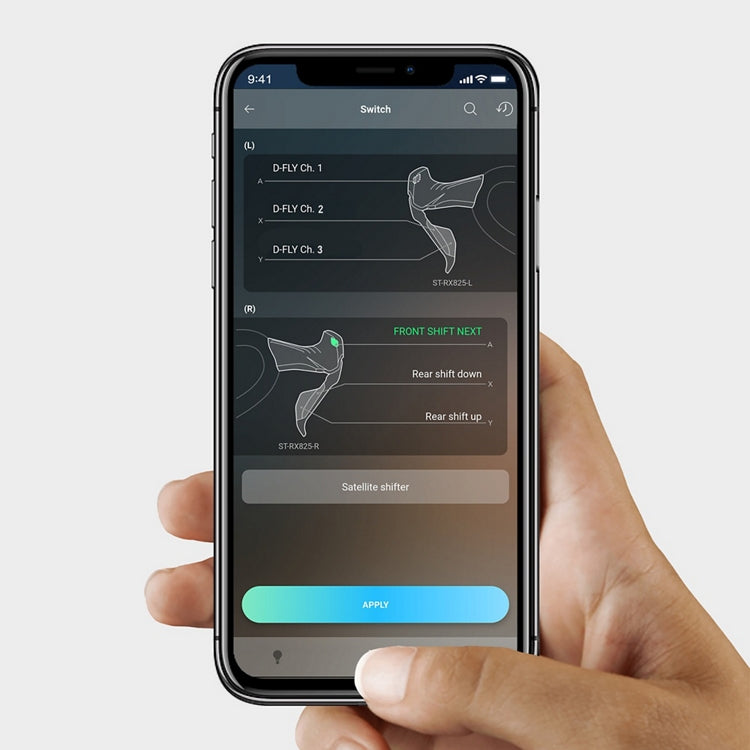 SHIMANO GRX 717 12V alavanca de velocidades reta e pinça traseira embargo 16/12