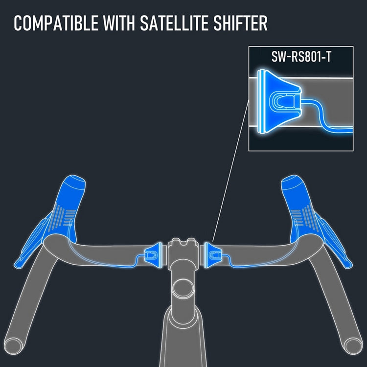 Alavanca e pinça dianteira esquerda SHIMANO GRX RX825