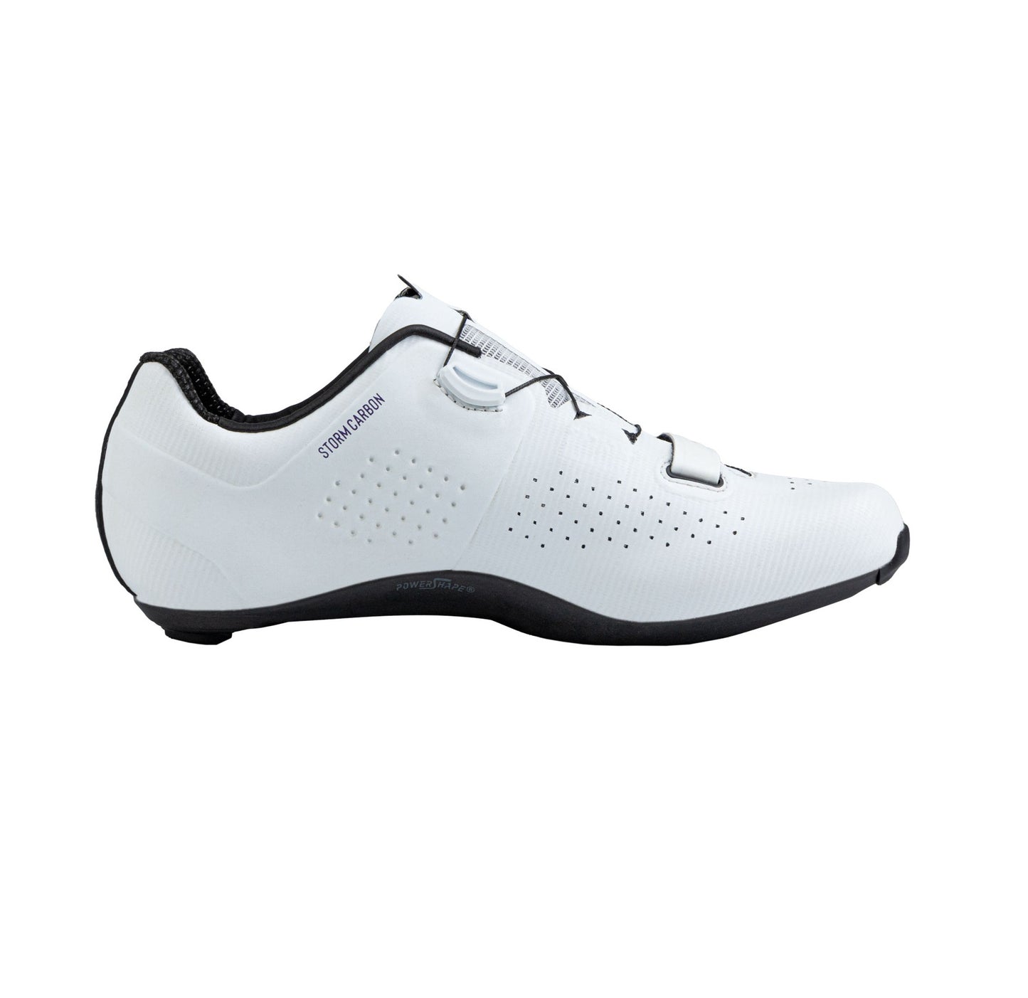 NORTHWAVE STORM CARBON Sapatos de estrada para mulher Branco/Púrpura