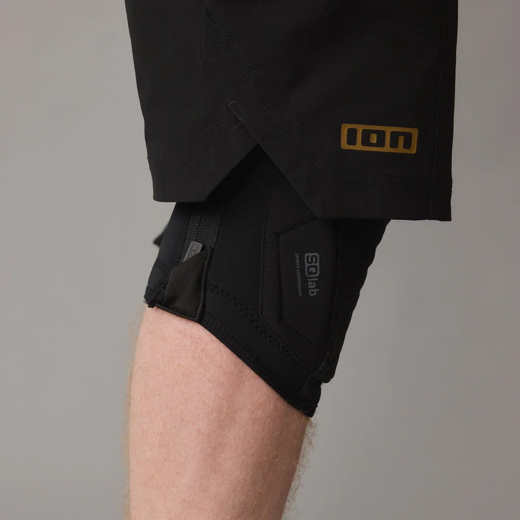 Joelheiras ION K-PACT ZIP SQ Unisex Preto