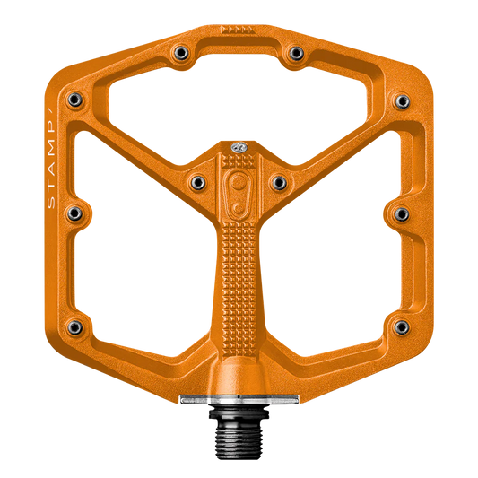 CRANKBROTHERS STAMP 7 Large Orange pedais planos