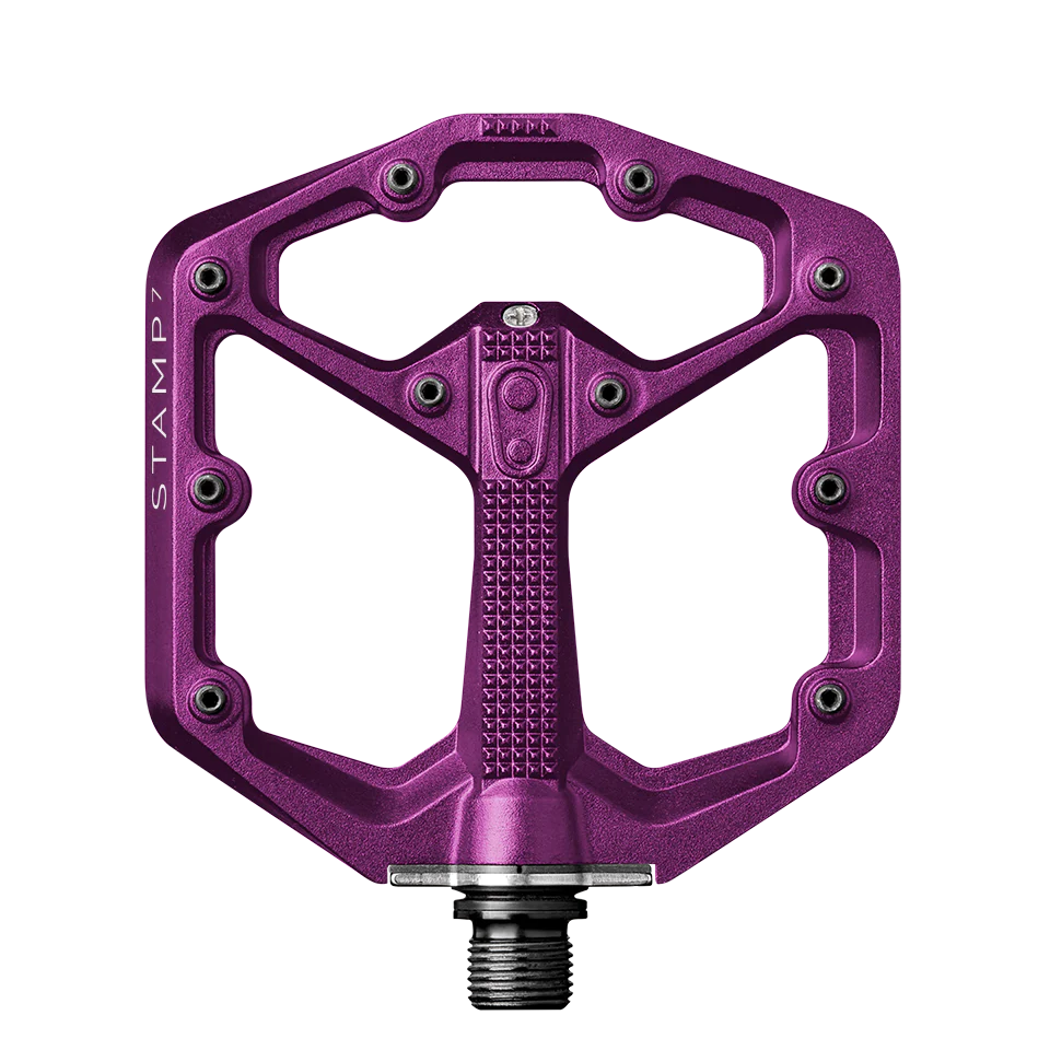 Pedais planos CRANKBROTHERS STAMP 7 Pequeno Violeta