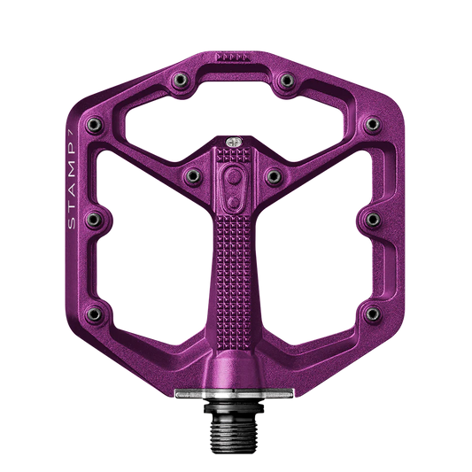 Pedais planos CRANKBROTHERS STAMP 7 Pequeno Violeta