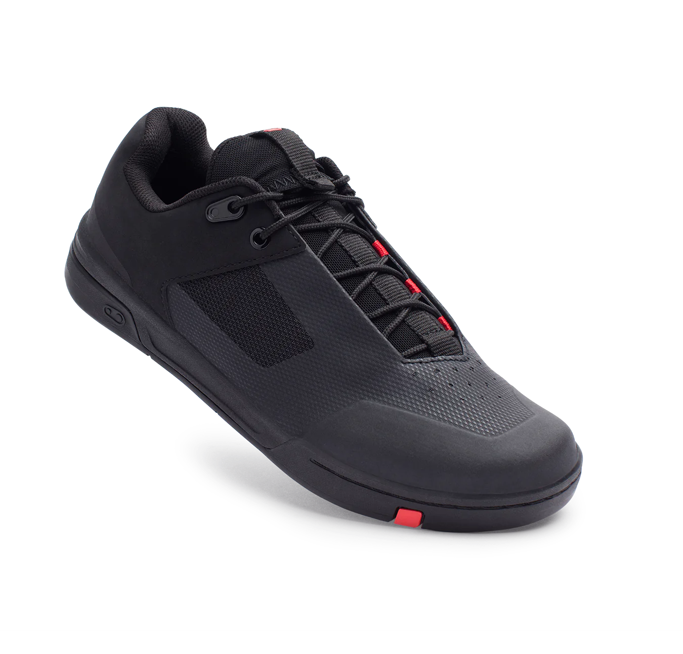 CRANKBROTHERS STAMP LACE FLAT Sapatos MTB Preto/Vermelho
