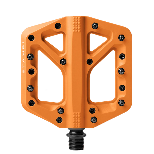 CRANKBROTHERS STAMP 1 Pedal plano laranja pequeno