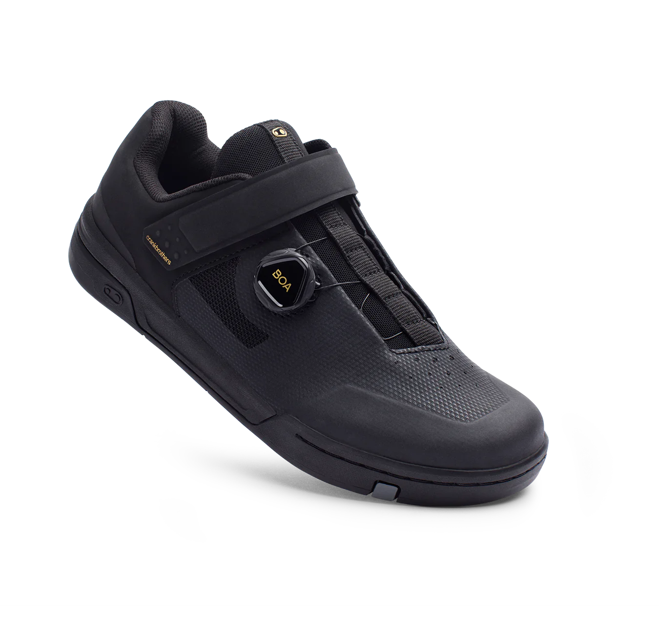 Sapatos de BTT CRANKBROTHERS STAMP BOA Preto/Dourado