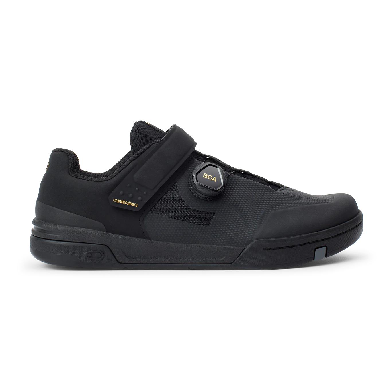 Sapatos de BTT CRANKBROTHERS STAMP BOA Preto/Dourado