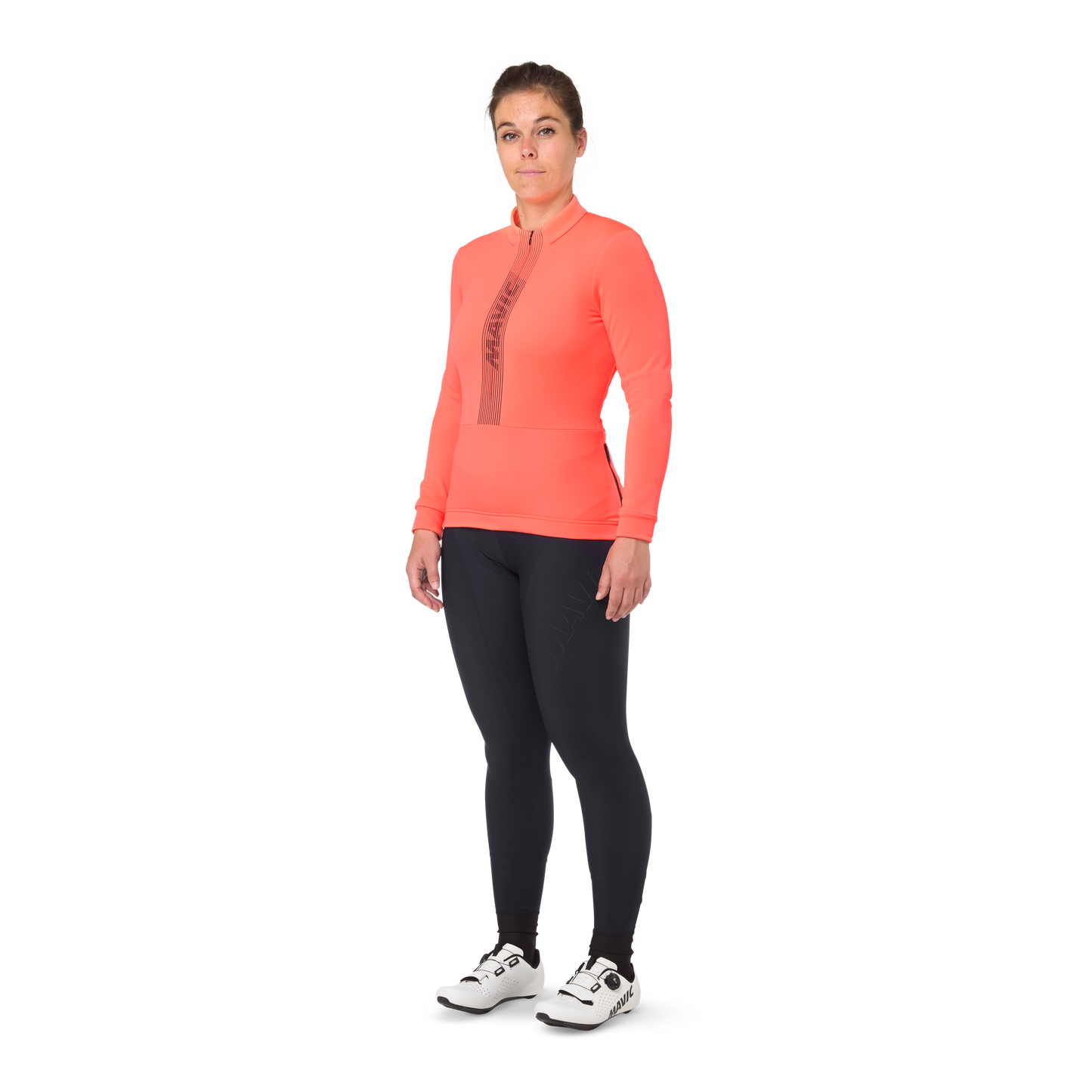 MAVIC KSYRIUM THERMO Camisola de manga comprida para mulher Coral