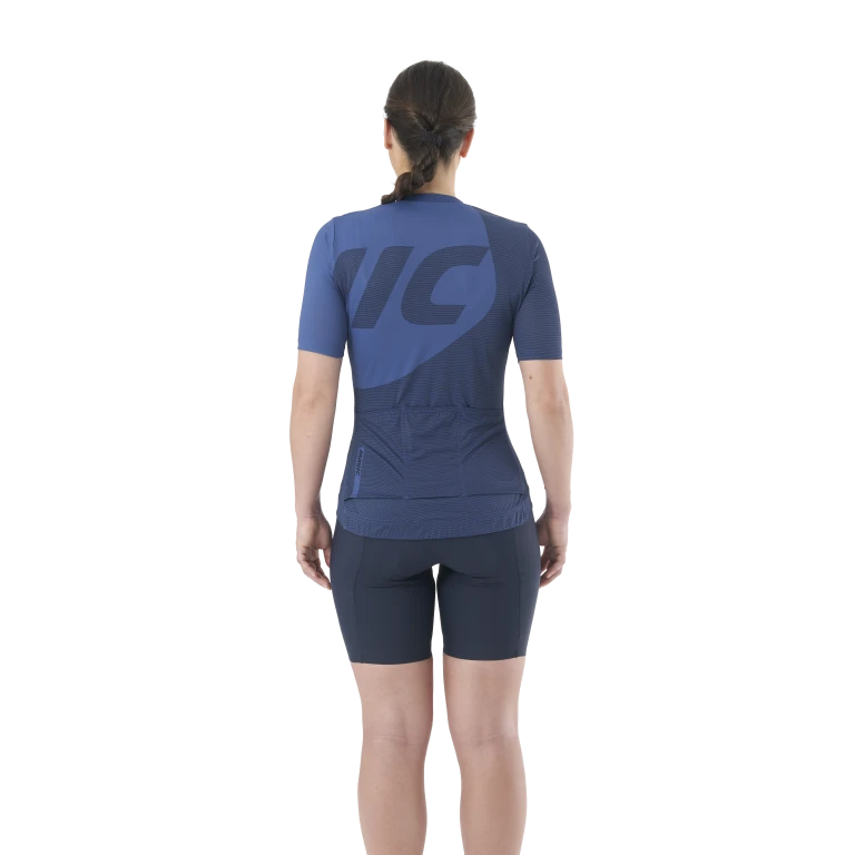 Camisola de manga curta MAVIC ICON GRAPHIC azul para mulher