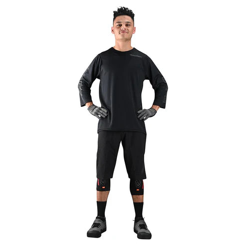 TROY LEE DESIGNS RUCKUS 3/4 Sleeve Jersey Preto