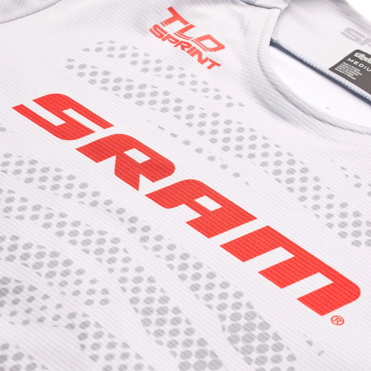 Jersey de manga comprida TROY LEE DESIGNS SPRINT SRAM Branco