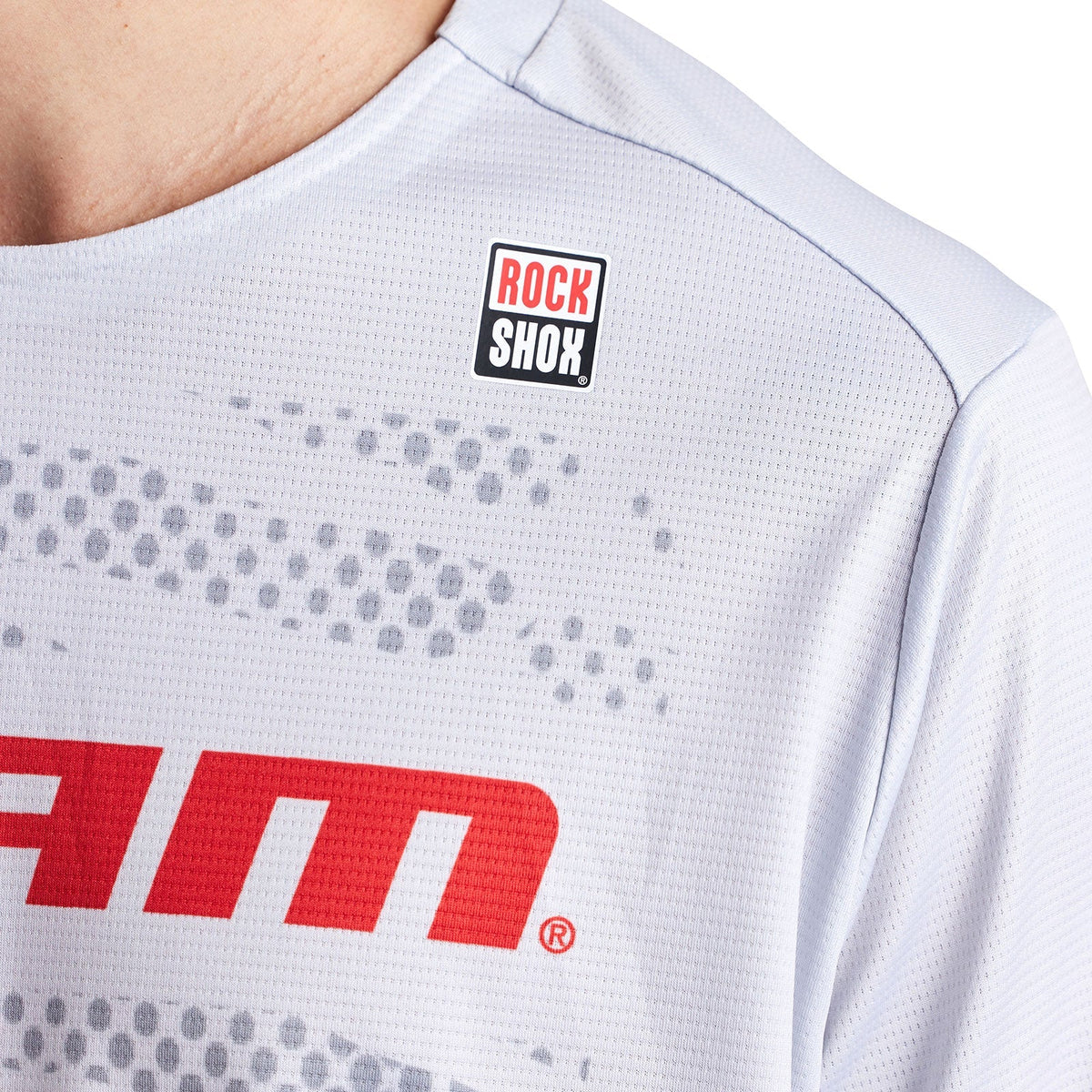 Jersey de manga comprida TROY LEE DESIGNS SPRINT SRAM Branco