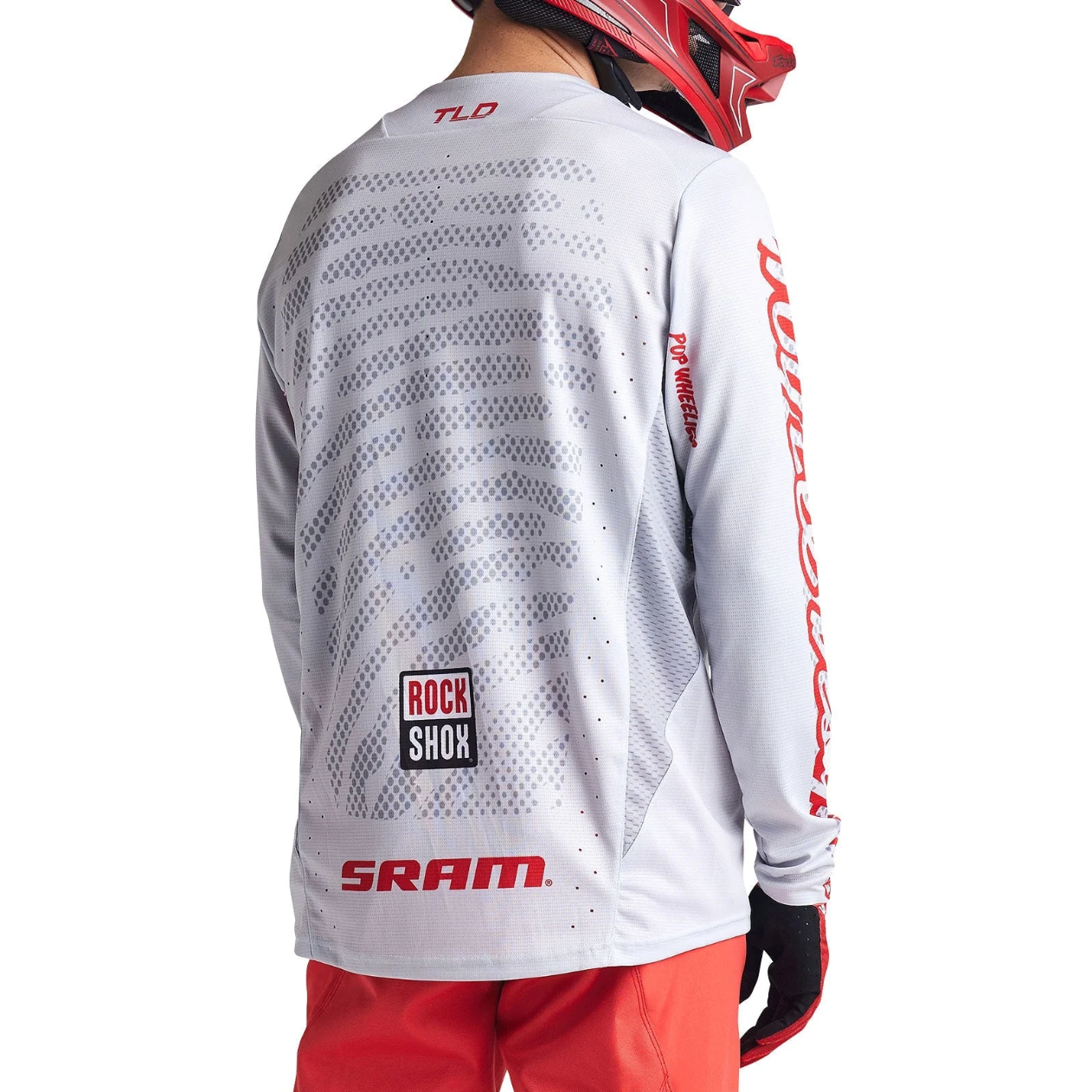 Jersey de manga comprida TROY LEE DESIGNS SPRINT SRAM Branco