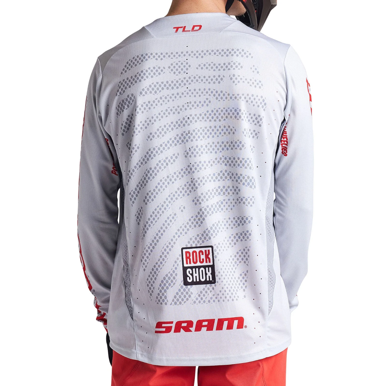 Jersey de manga comprida TROY LEE DESIGNS SPRINT SRAM Branco