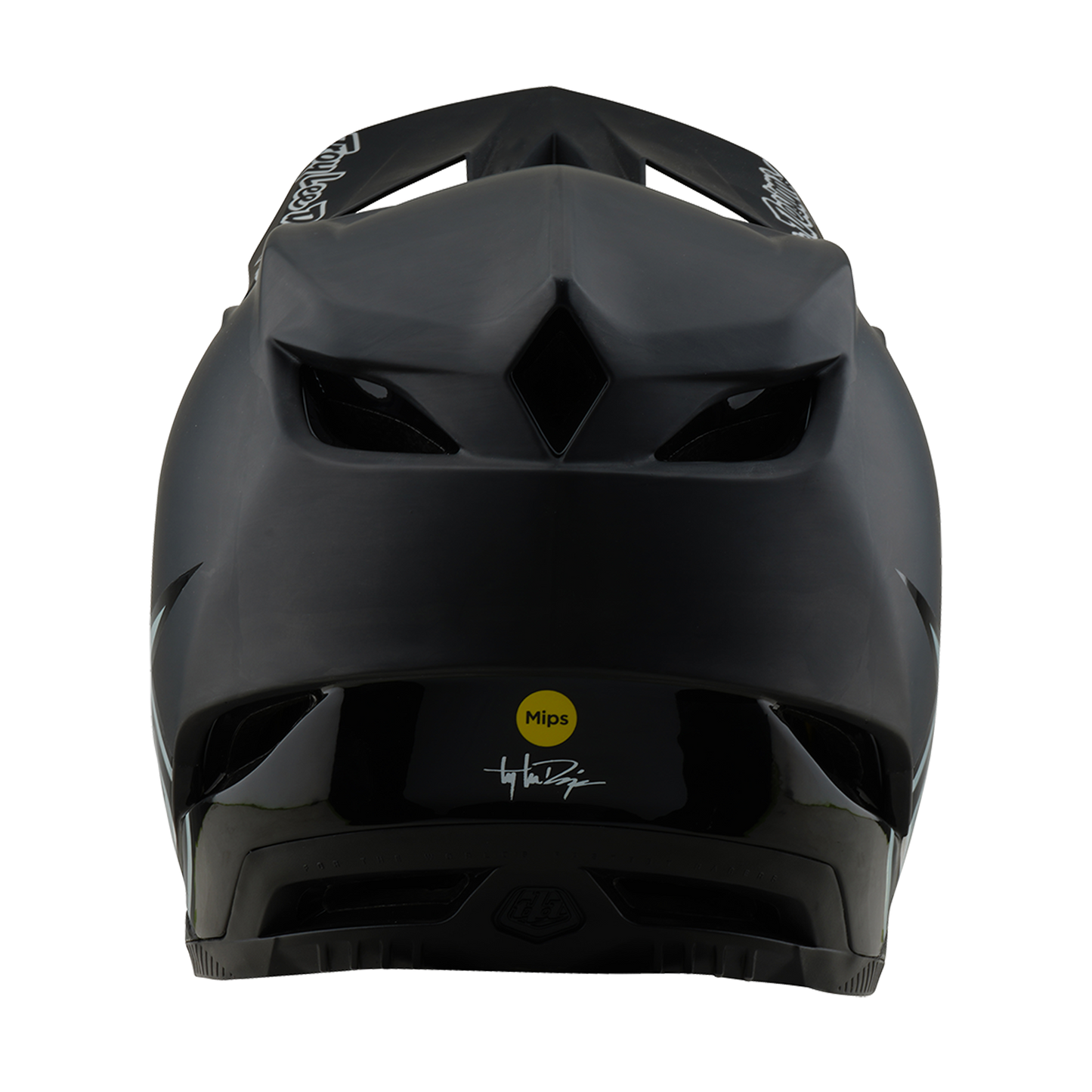 Capacete de BTT TROY LEE DESIGNS D4 CARBON MIPS Preto