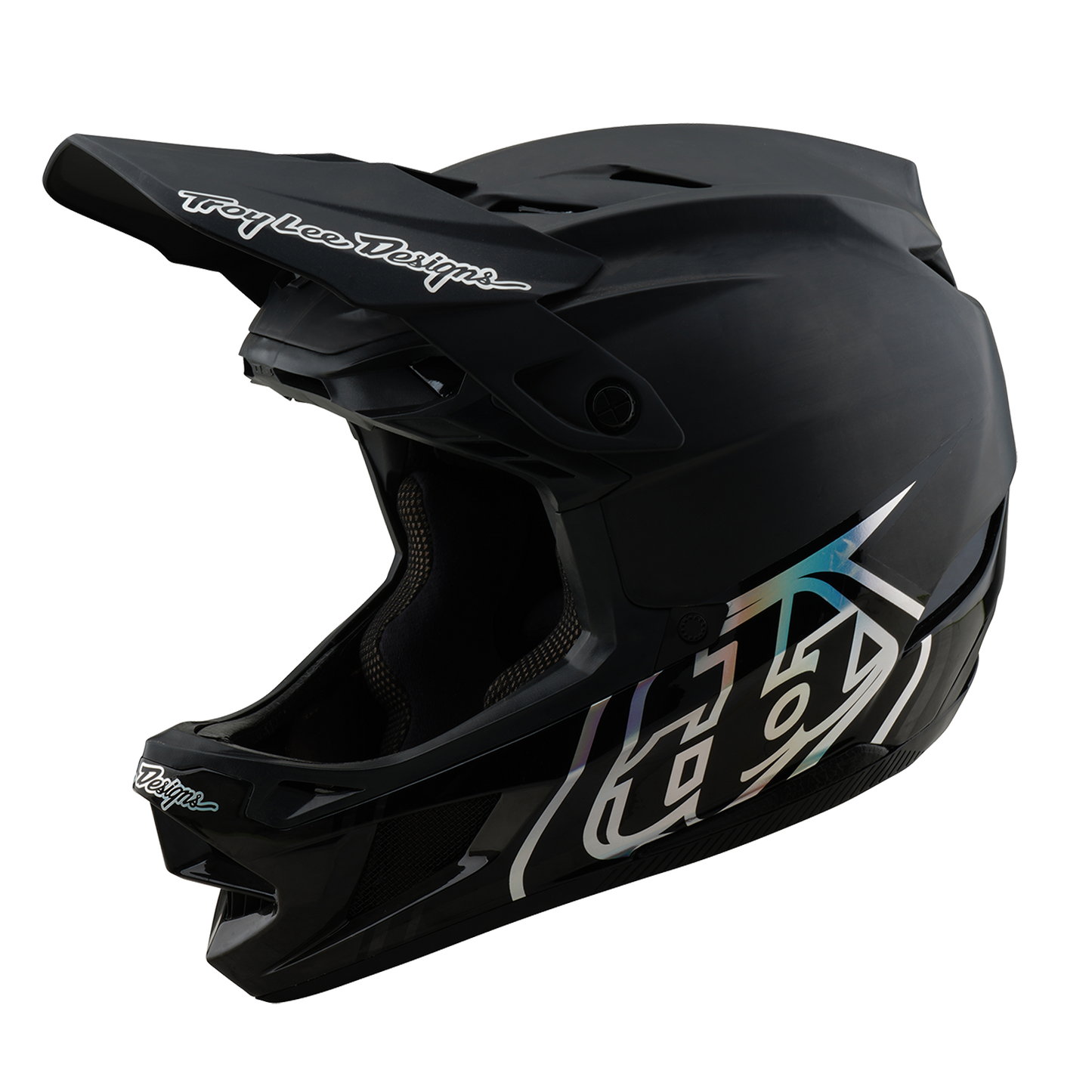 Capacete de BTT TROY LEE DESIGNS D4 CARBON MIPS Preto