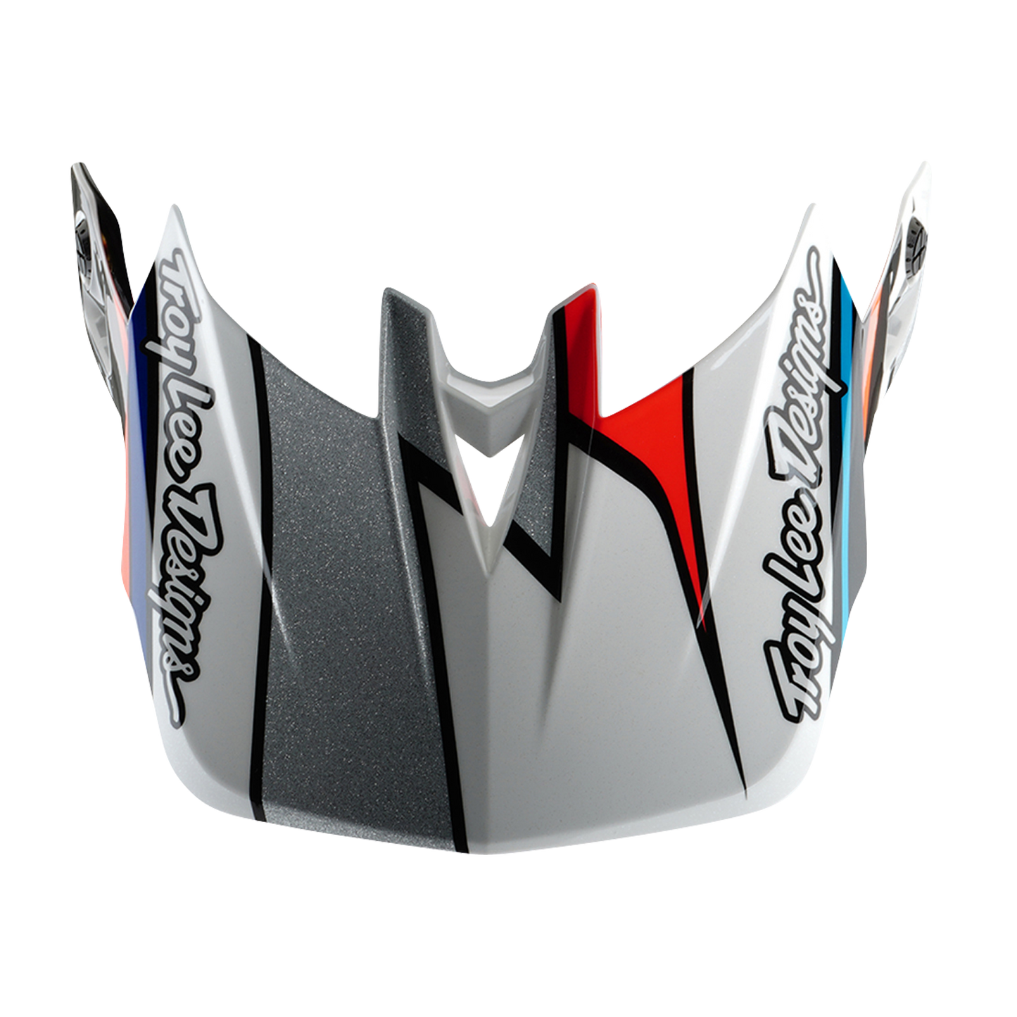 Capacete MTB TROY LEE DESIGNS D4 COMPOSITE FRAMES Branco/Cinza 2025