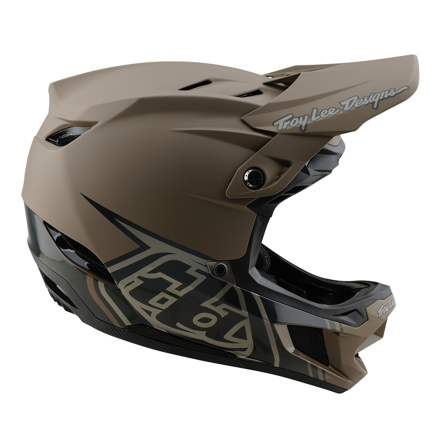 Capacete de BTT castanho TROY LEE DESIGNS D4 COMPOSITE MIPS