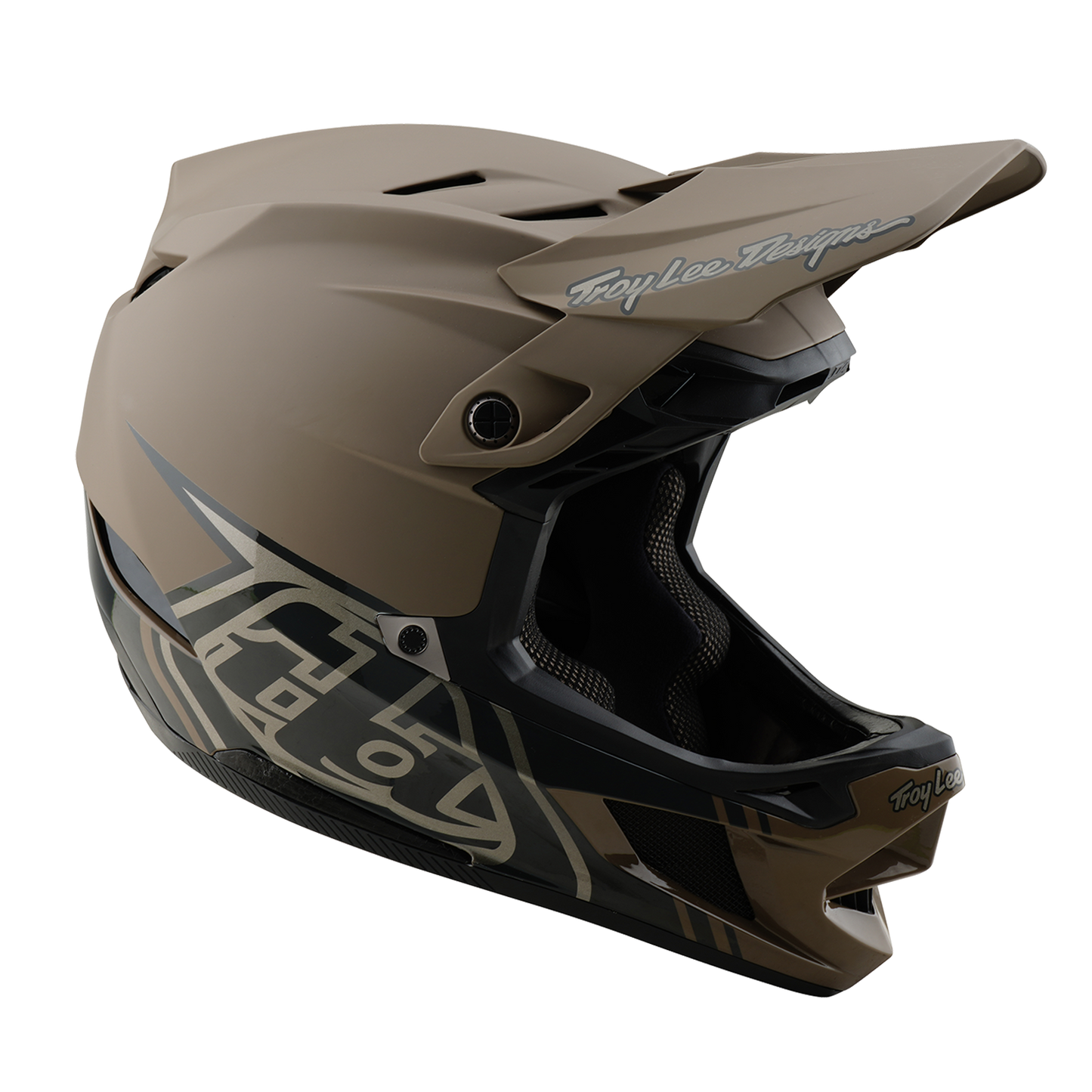 Capacete de BTT castanho TROY LEE DESIGNS D4 COMPOSITE MIPS