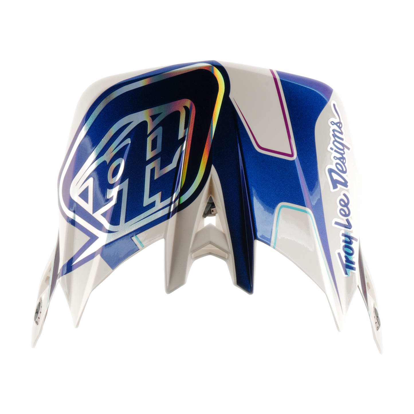 Capacete de BTT TROY LEE DESIGNS D4 COMPOSITE MIPS FLARED Branco