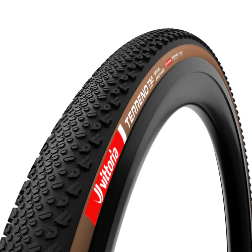 Pneu VITTORIA TERRENO T50 700x40c Gravel Endurance Castanho