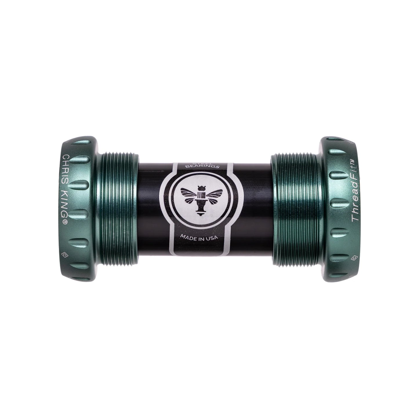 Pedaleira CHRIS KING ThreadFit 24 68/73mm Verde