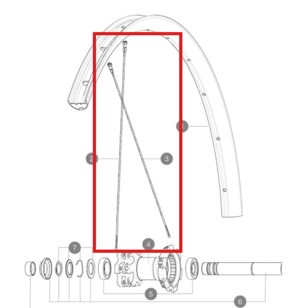 KIT DE 12 RAIOS TRASEIROS MAVIC CROSSMAX LIGHT 29'' 294MM