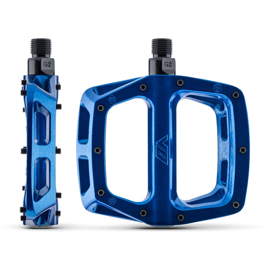 Pedais planos DMR V8 Azul