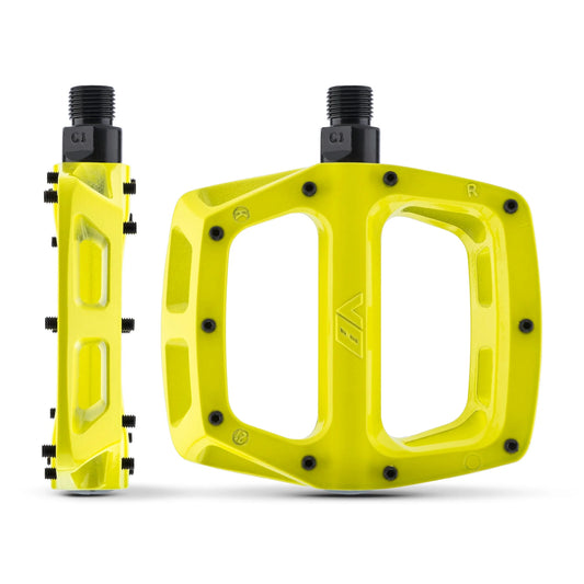 Pedais planos DMR V8 Amarelos