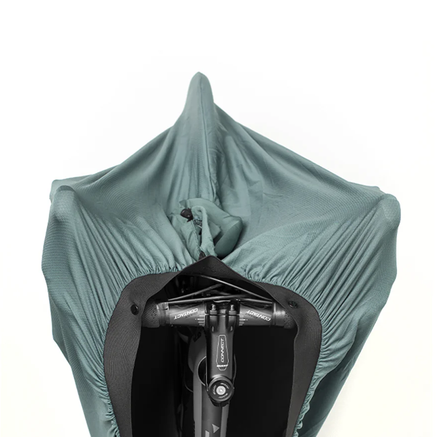 BUDS Capa extensível para meias de bicicleta Verde