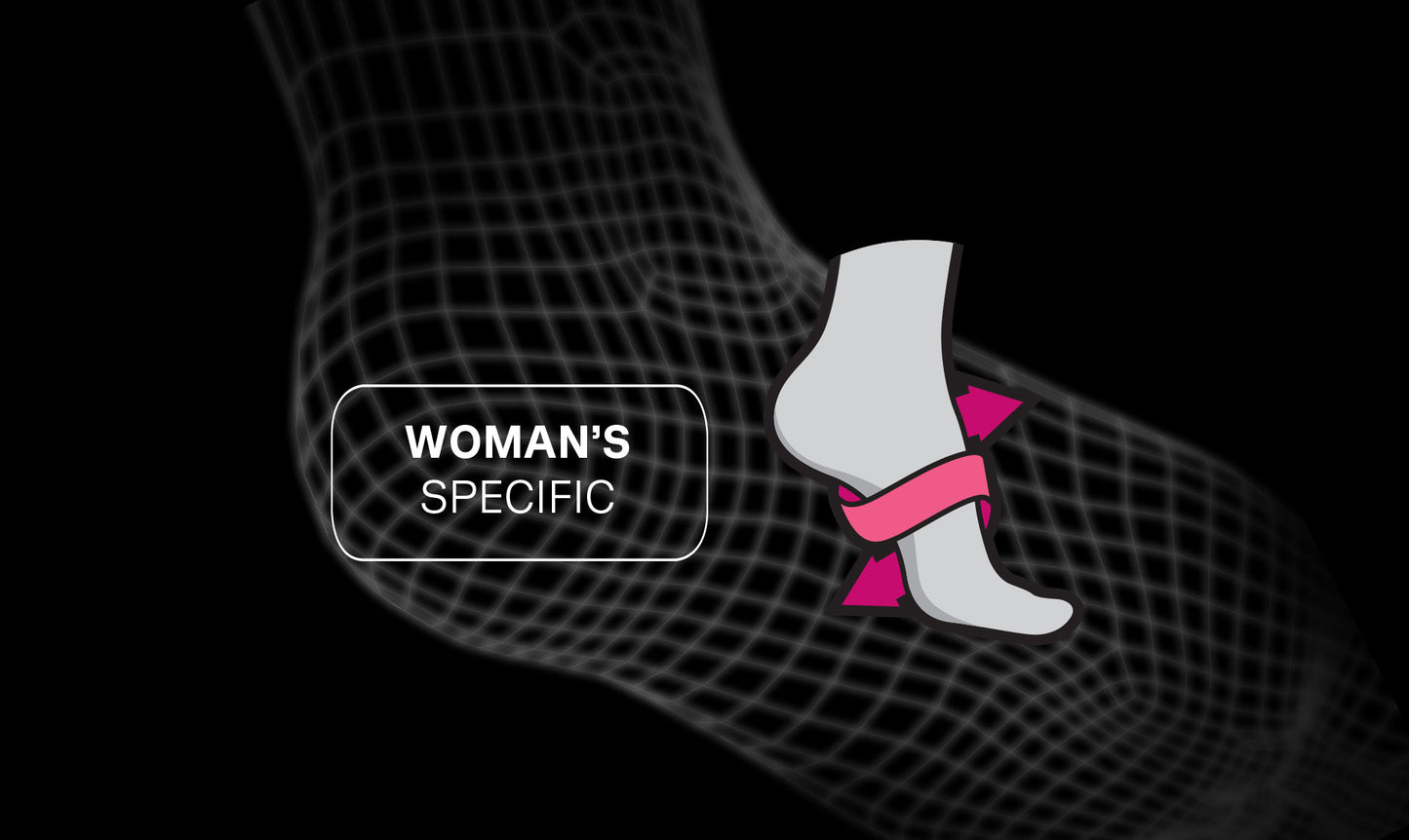 SIDI PRIMA Sapatos de estrada para mulher Branco/Preto