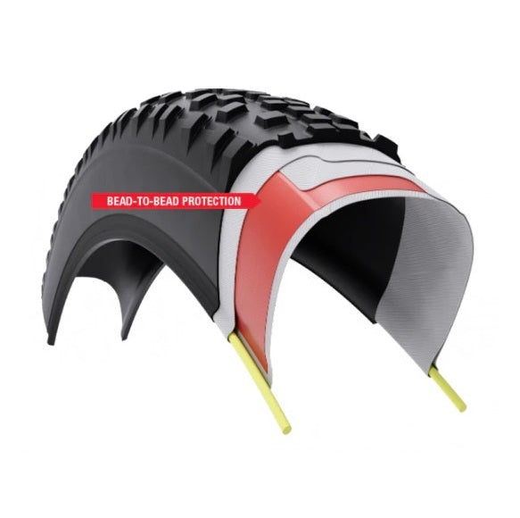 Pneu WTB BYWAY TCS LIGHT FAST ROLLING DUAL DNA SG2 650x47c Tubeless Ready Reinforced Black