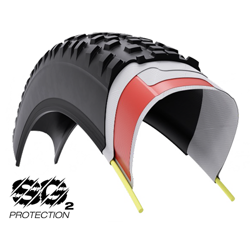 Pneu WTB VULPINE TCS LIGHT FAST ROLLING DUAL DNA SG2 120tpi 700x36c Tubeless Ready Preto