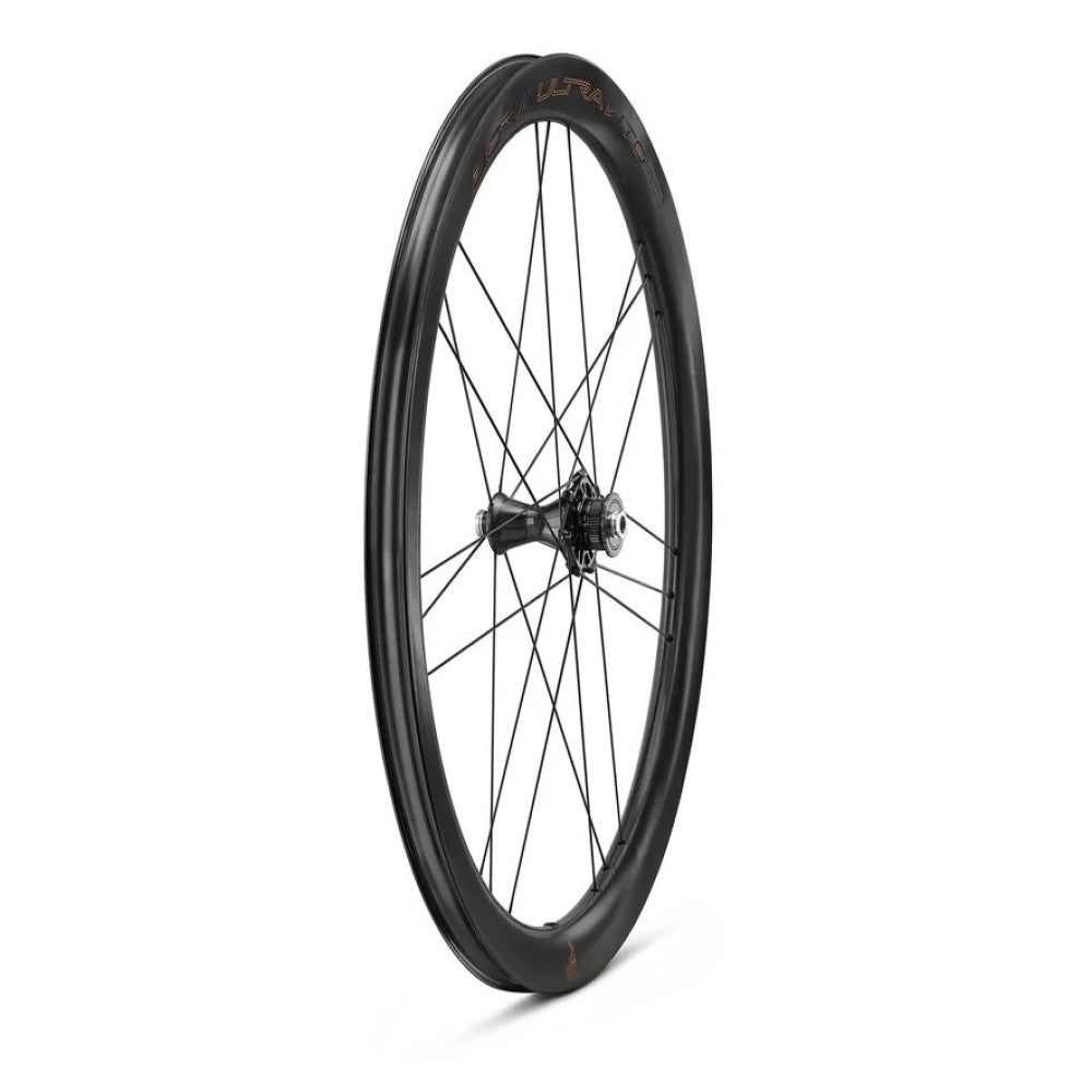 Roda dianteira CAMPAGNOLO BORA ULTRA WTO 45 C23 DISC Tubeless Ready (Center Lock)