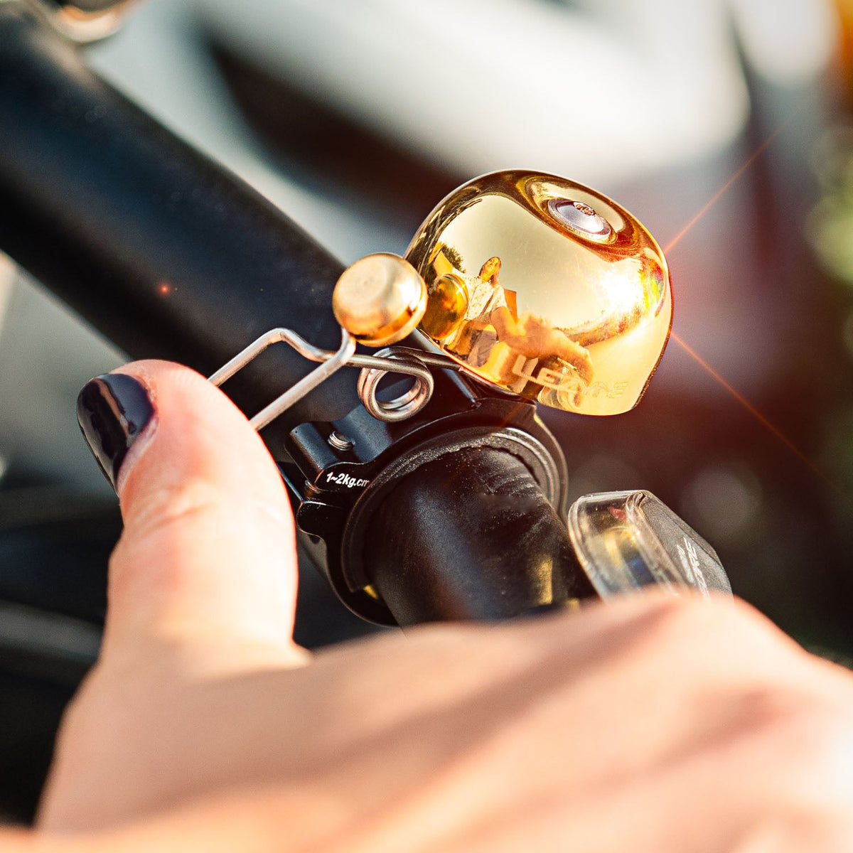 Campainha LEZYNE CLASSIC BRASS Preta
