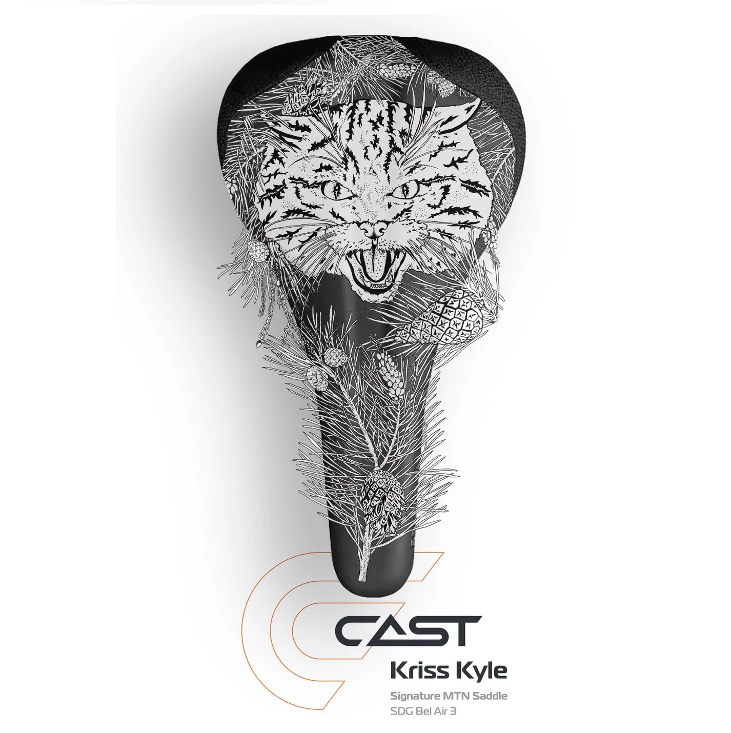 Selim CAST SCOTTISH WILDCAT Kriss Kyle Signature Rails Lux Alloy