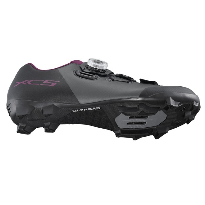 Sapatos de BTT SHIMANO XC502 para mulher Cinzento
