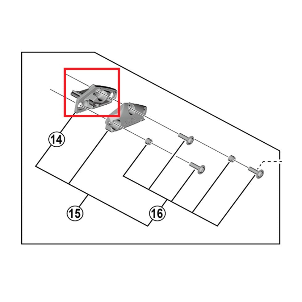 SHIMANO ST-R9120/R8025/R7020/R7025 Diafragma do corpo da alavanca direita