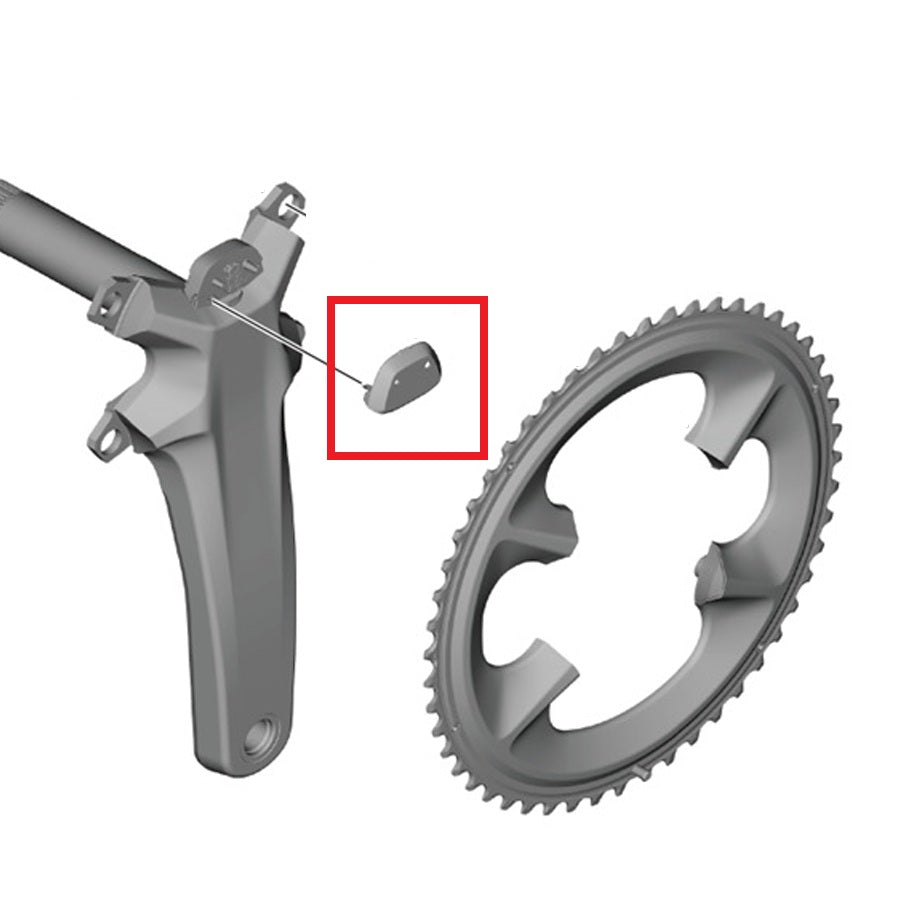 Tampa SHIMANO para o sensor de potência FC-R9200P