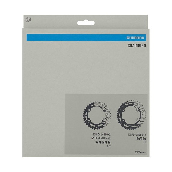 9/10/11V SHIMANO CUES FC-U6000-2/FC-U6000-2B PCD 96mm corrente exterior